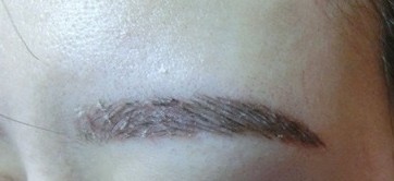 北京世熙做的飄眉 一個(gè)月