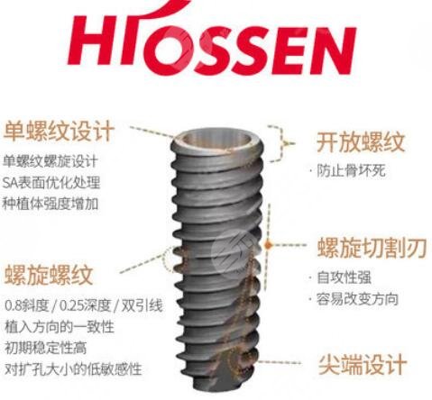 美國皓圣hiossen種植體