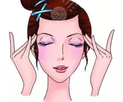 切眉手術(shù)1-7天的前后對比圖，恢復(fù)過程沒有什么后遺癥出現(xiàn)