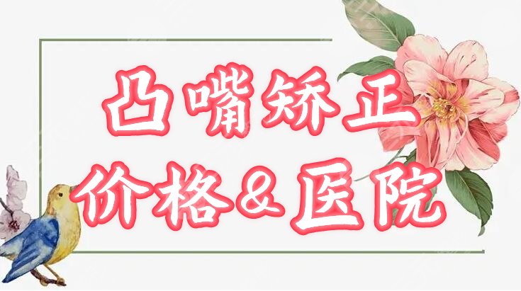 凸嘴矯正 價(jià)格 醫(yī)院