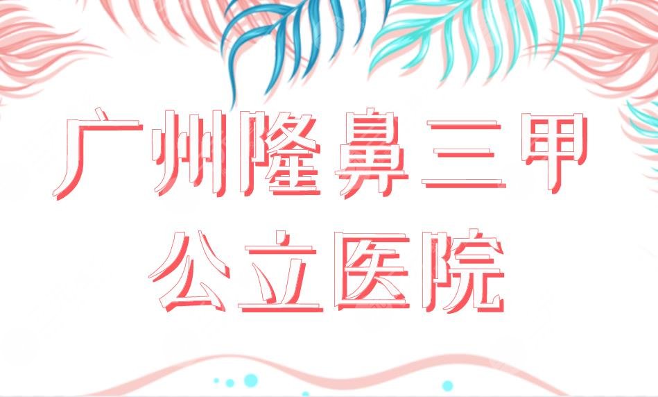 廣州隆鼻三甲公立醫(yī)院排行前五公布！中山一院、南方醫(yī)院哪家整形技術(shù)好？