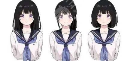 后攏齊肩發(fā)型