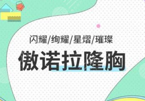 傲諾拉隆胸假體多少錢？