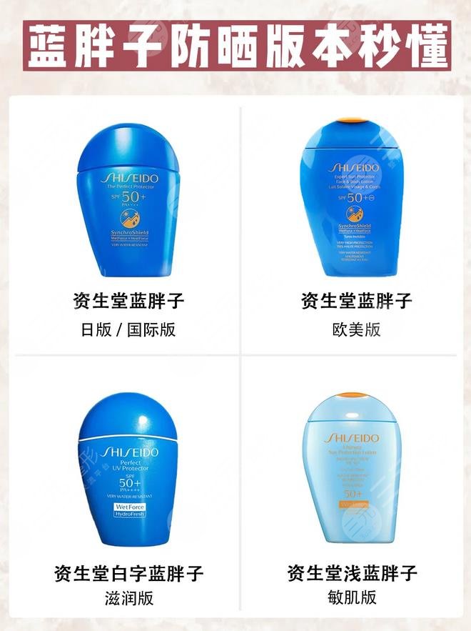 資生堂藍胖子防曬適合什么膚質(zhì)