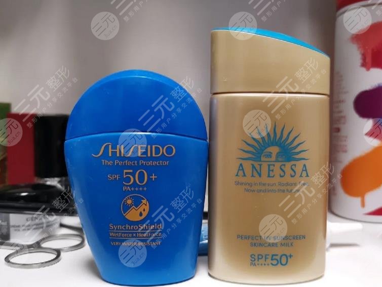 資生堂藍胖子和安耐曬防曬霜的區(qū)別