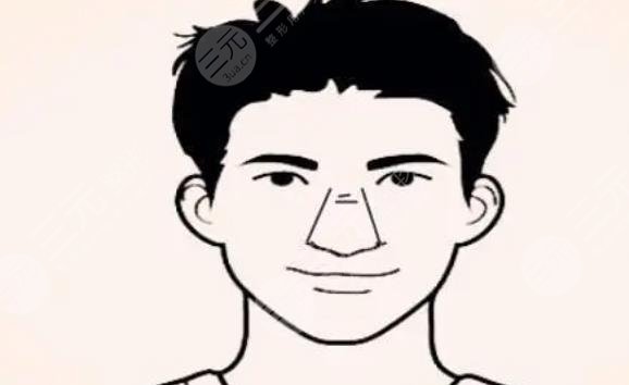 男生鼻子