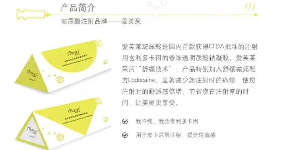 愛芙萊玻尿酸多少錢？