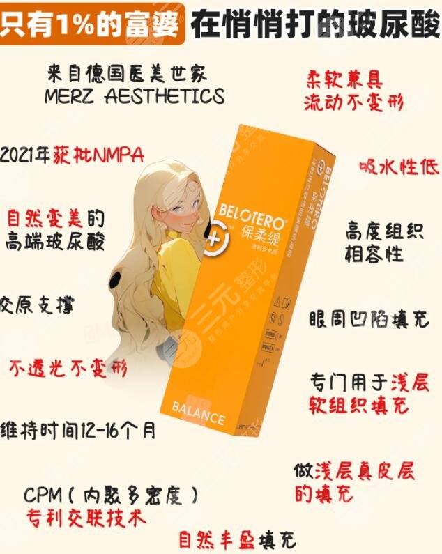 保柔緹玻尿酸怎么樣?