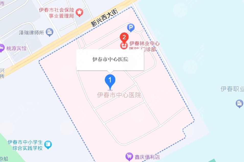 伊春林業(yè)管理局中心醫(yī)院地址