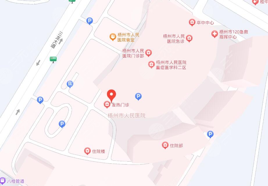 梧州市人民醫(yī)院地址