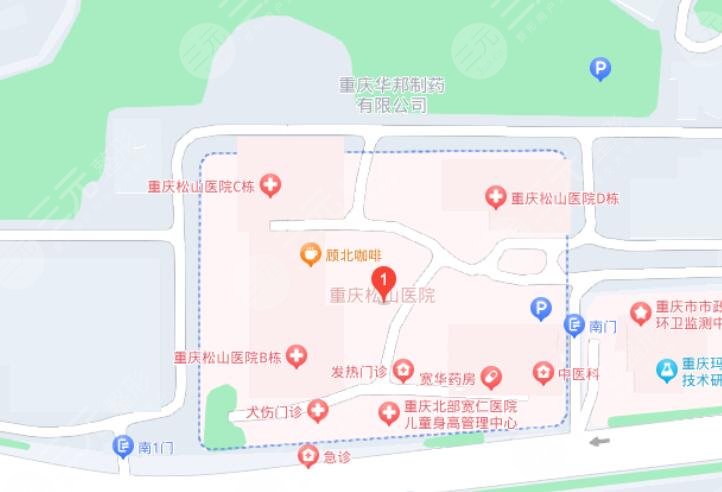 重慶松山醫(yī)院地址