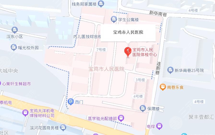 寶雞市人民醫(yī)院地址