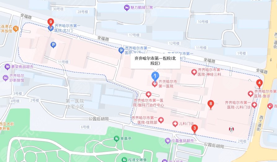 齊齊哈爾市第一醫(yī)院地址