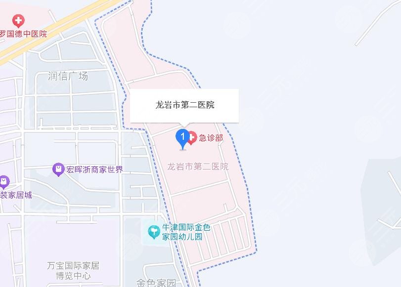 龍巖第二醫(yī)院地址
