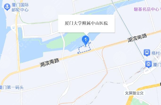 廈門大學(xué)附屬中山醫(yī)院地址