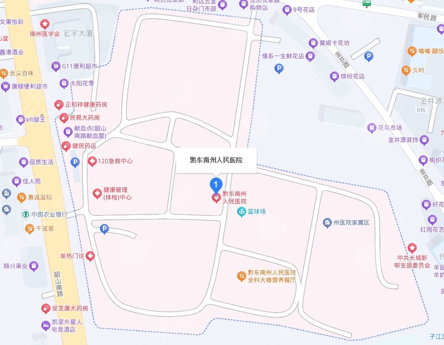 黔東南州人民醫(yī)院地址