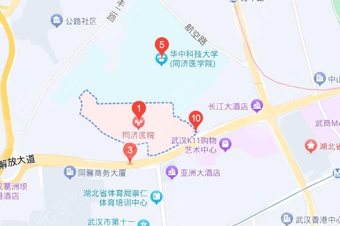 武漢同濟醫(yī)院地址