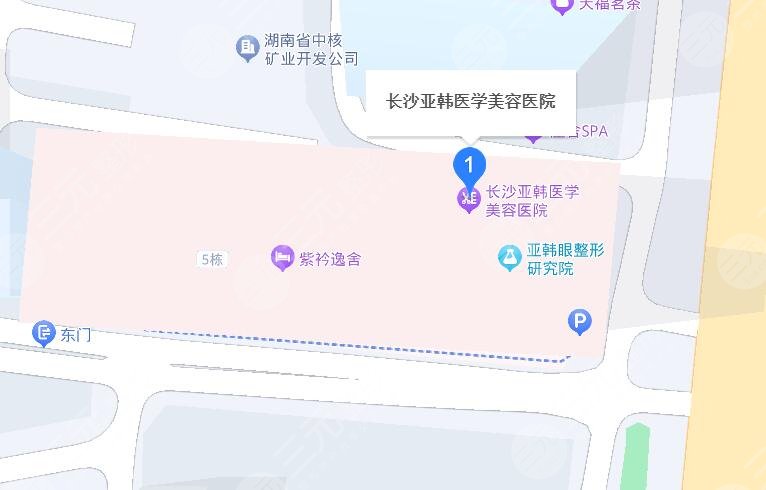 長(zhǎng)沙亞韓醫(yī)學(xué)美容醫(yī)院地址