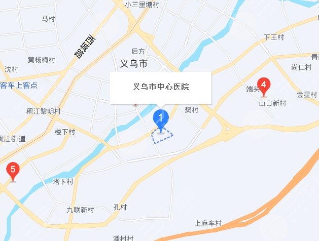 義烏中心醫(yī)院地址