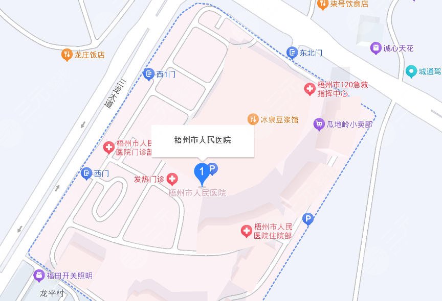 梧州人民醫(yī)院地址