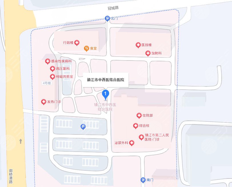 鎮(zhèn)江中西醫(yī)結(jié)合醫(yī)院地址