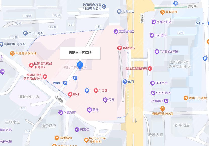 綿陽中醫(yī)醫(yī)院地址