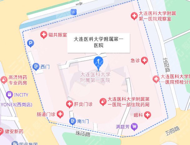 大連醫(yī)大一院地址